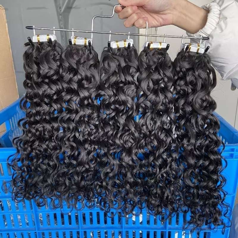 brazilian-curly-tape-in-hair-extensions