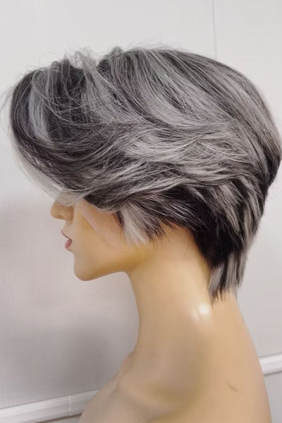 short-highlight-pixie-wigs