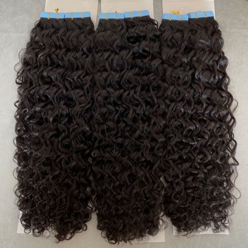 lovebeautywig | Water Wave Tape In Human Hair Extensions – LoveBeautyWig